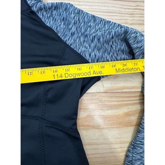 Hind Pullover Fleece Lined Jacket Women's Medium Quarter Zip Black - Picture 7 of 13